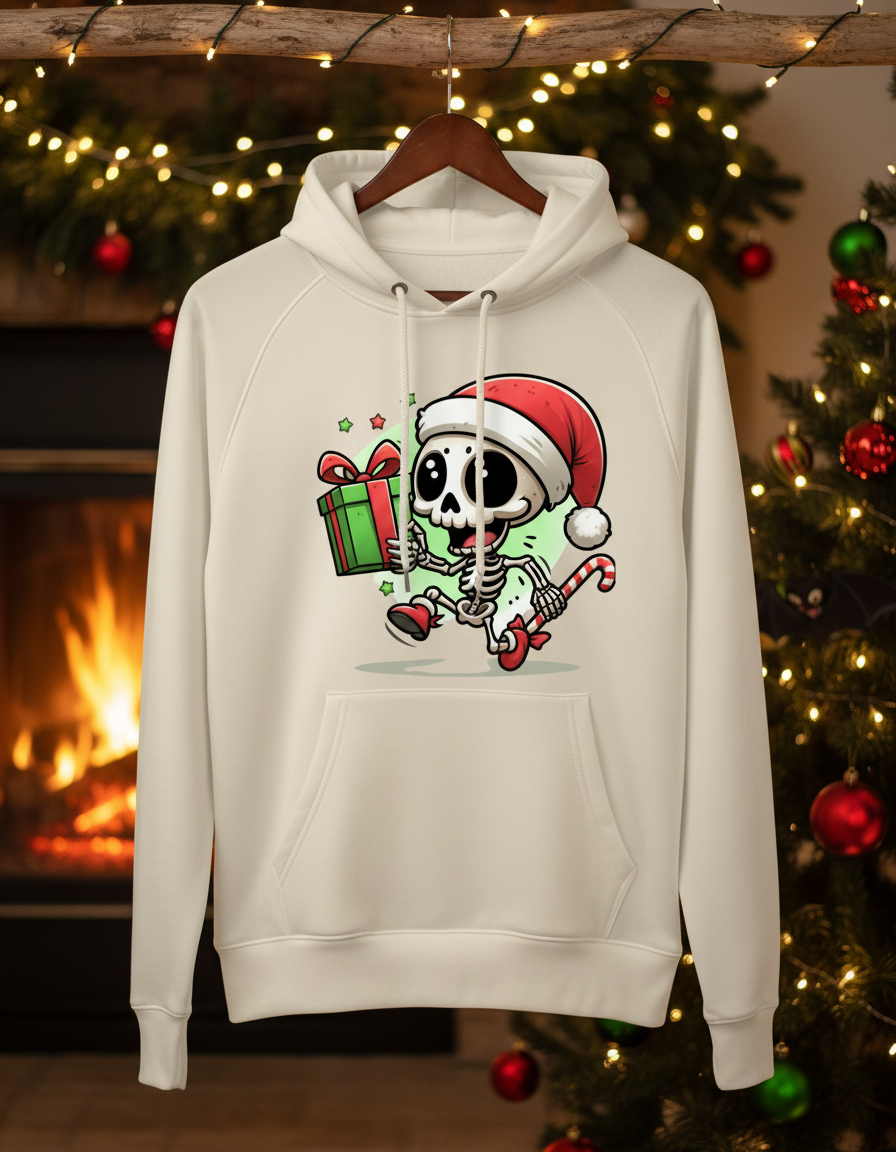 cute skelly santa