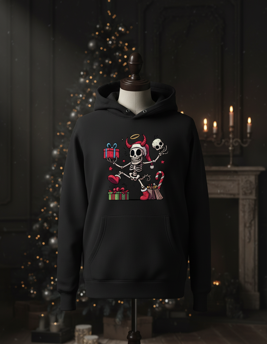 devil Skelly santa